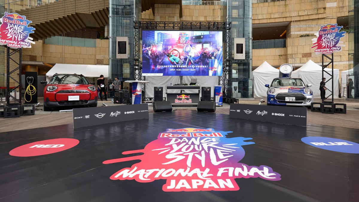 MINIが出展したイベントの会場のイメージ